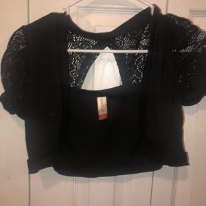 Black cardigan size small